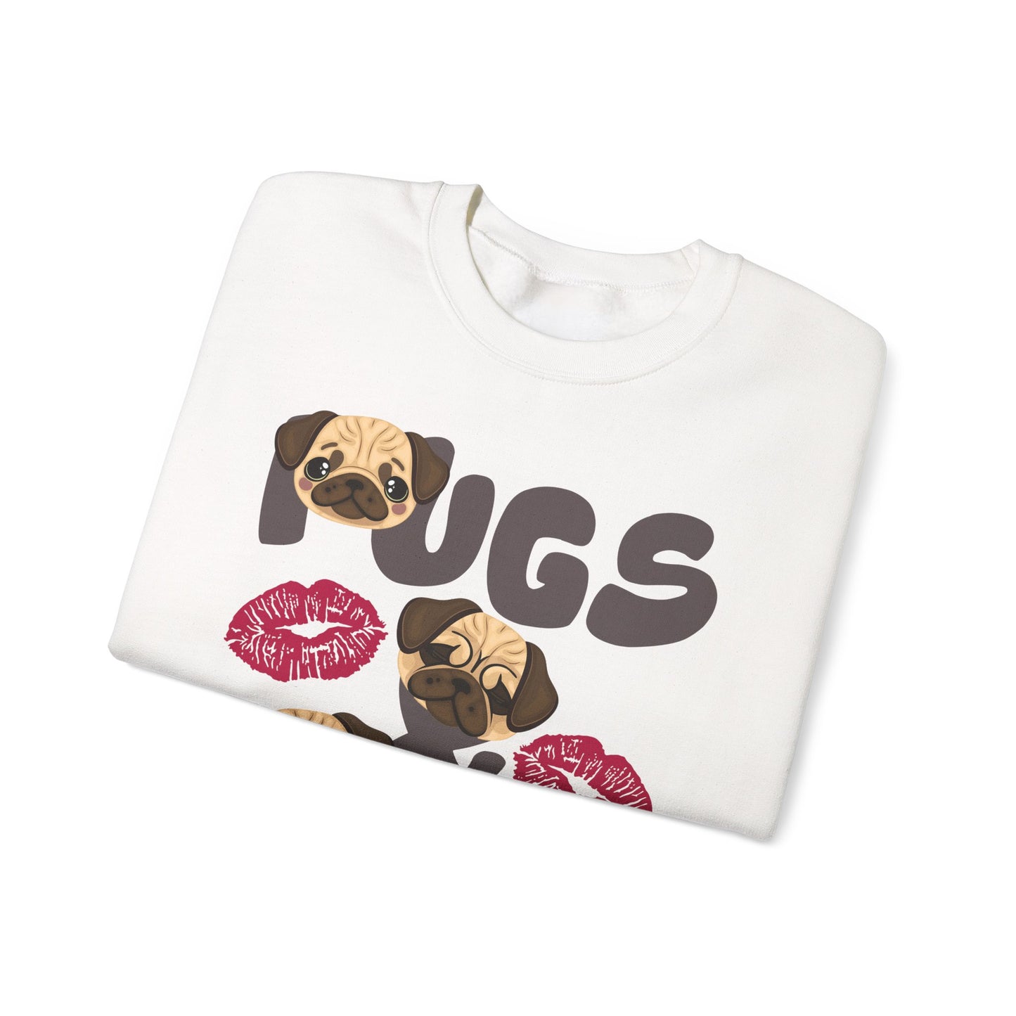 PUGS AND KISSES SWEATSHIRT