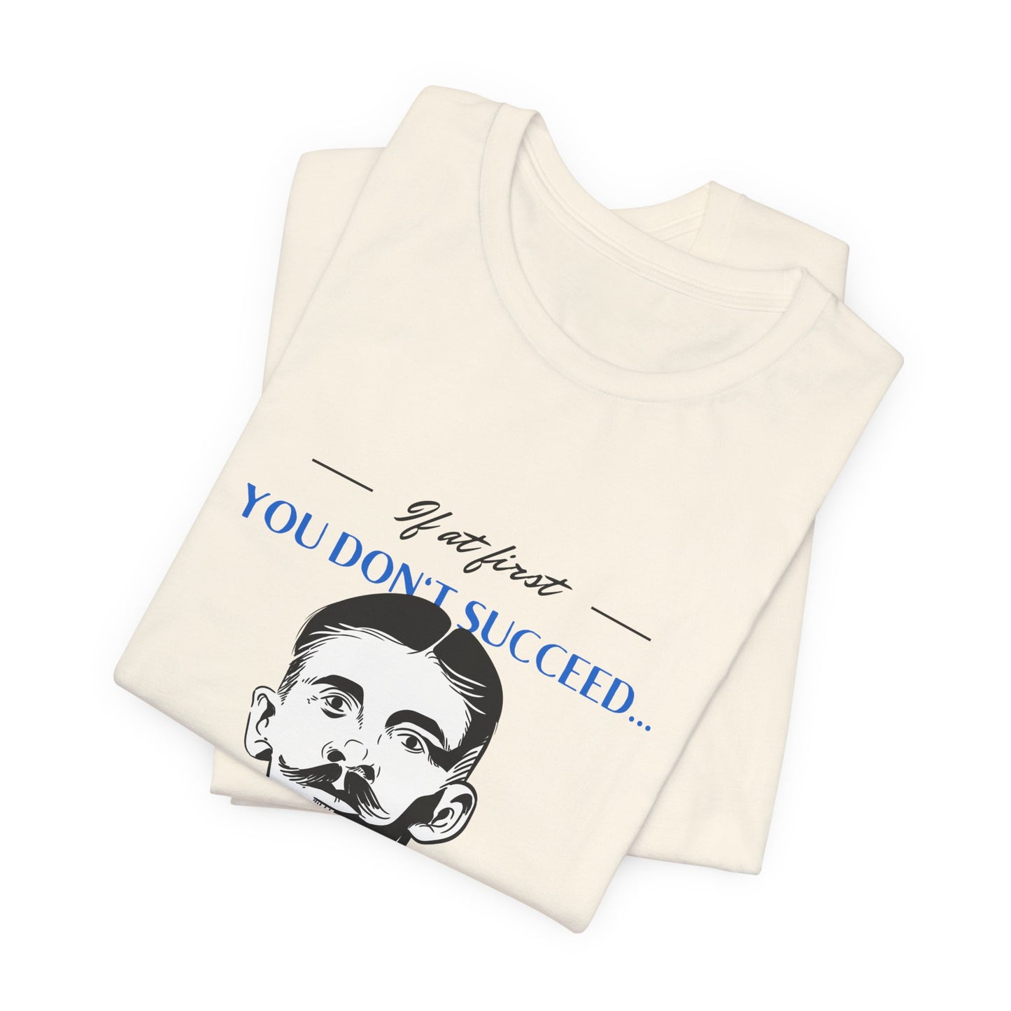 Call Your Father Tee Blue