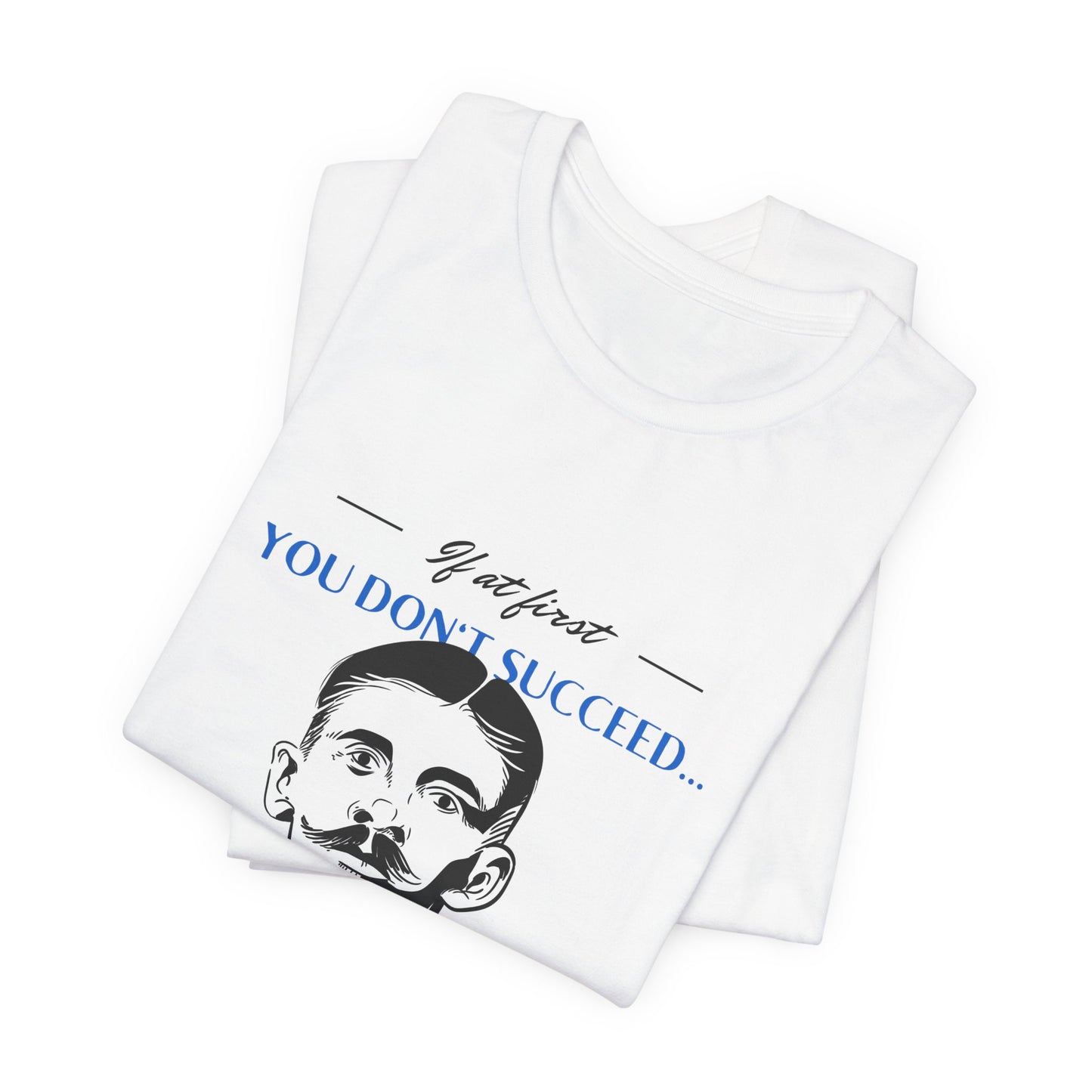 Call Your Father Tee Blue