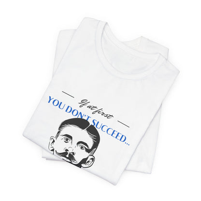 Call Your Father Tee Blue