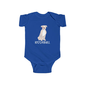 Kiss - a - Bull Infant Bodysuit, Cute Baby Clothes, Dog Lover Gift, Baby Shower Gift, Newborn Outfit, Pet Parent Apparel - Expressions2you